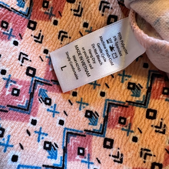 •NWT•L•GORGEOUS PINK UNIQUE PRINT CASSIE PENCIL SKIRT• - Picture 8 of 16